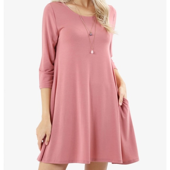 zenana premium swing dress
